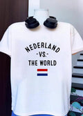 Nederland vs the World Dutch Flag T-Shirt