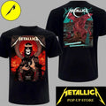 Metallica Wales Tour Red Dragon Celtic Skull King Graphic Tee 28 June 2026