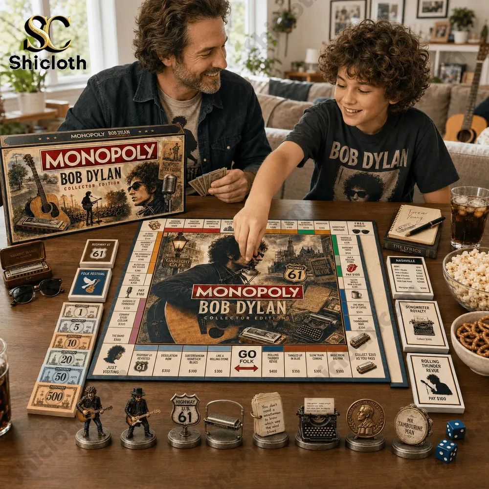 Bob Dylan Collector’s Edition Monopoly Board Game
