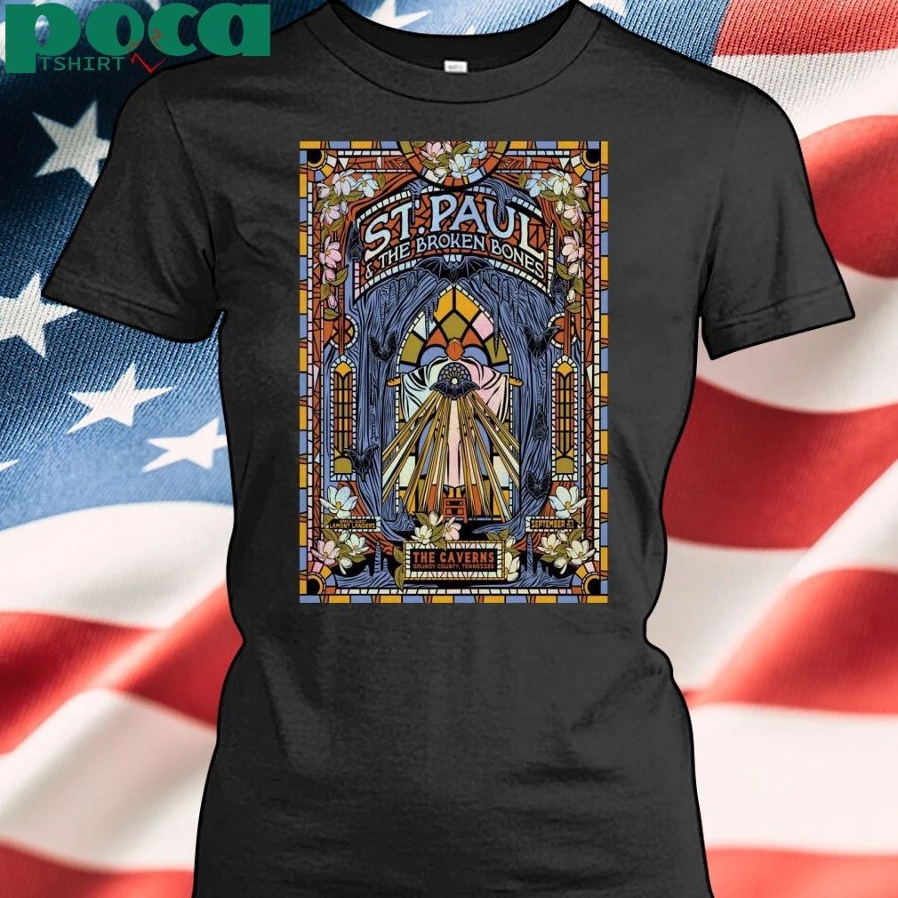 ST. Paul And The Broken Bones 9.21.2025 Grundy County TN Poster T-shirt