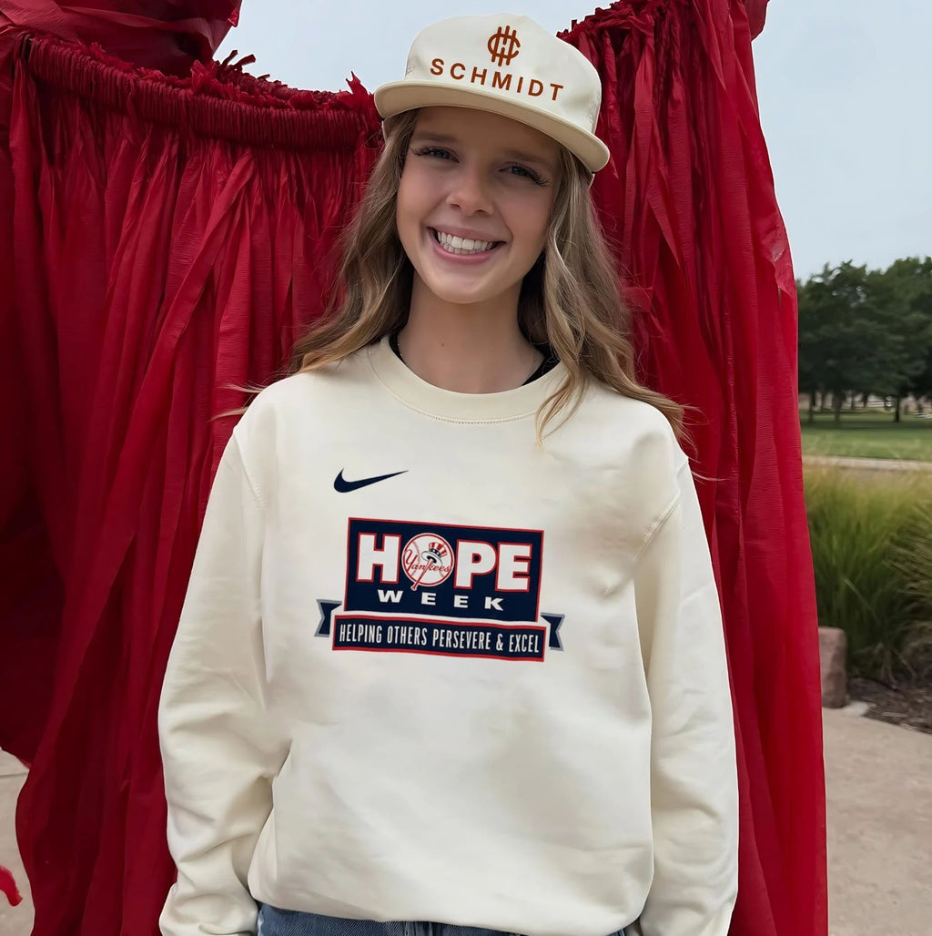 New York Yankees Hope Week 2026 helping other persevere and excel shirt