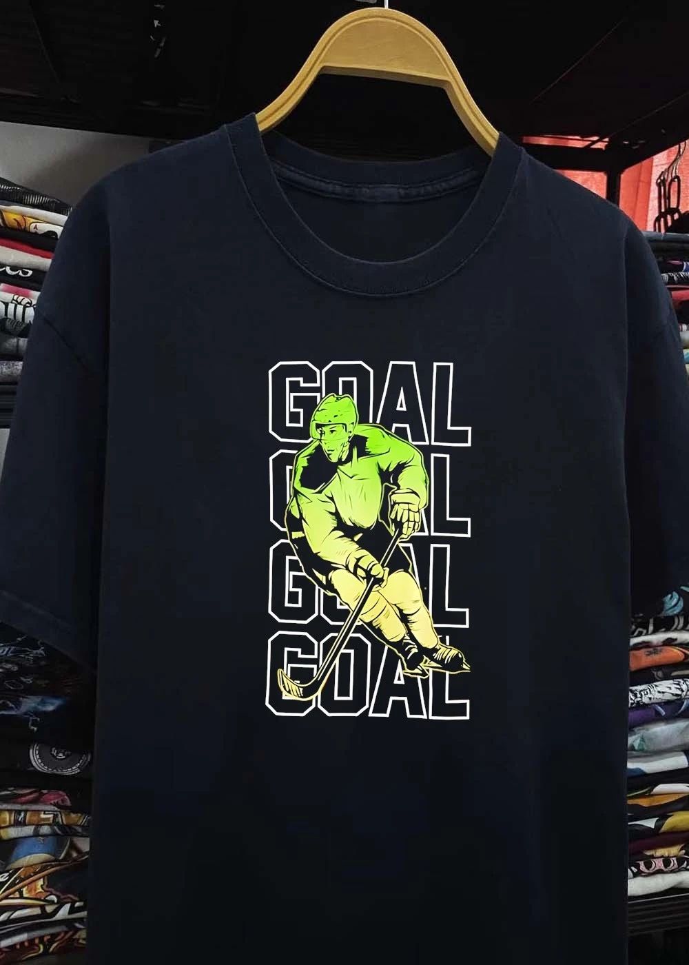 Goal Black Hockey classic shirt