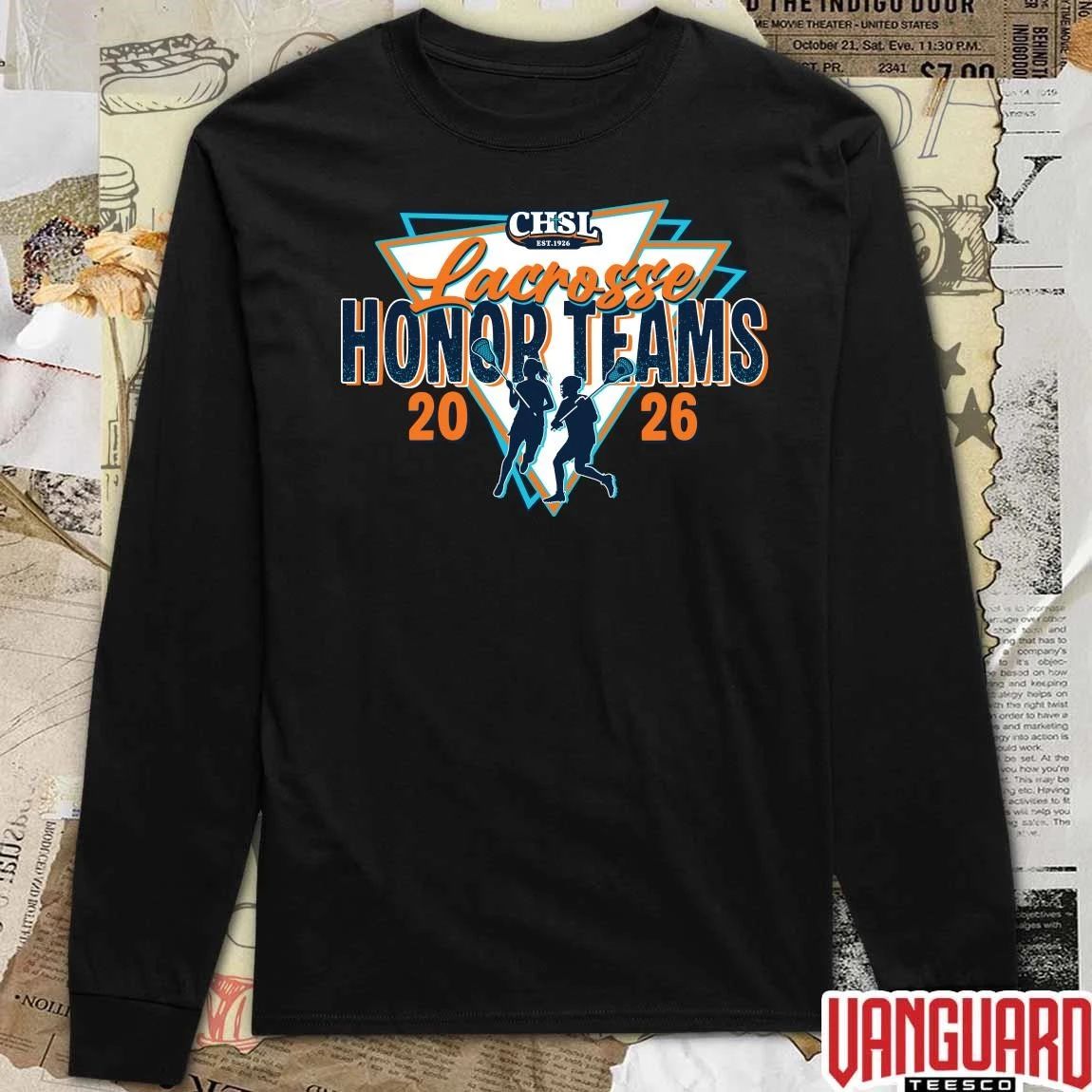 2026 CHSL Lacrosse Honor Teams Logo t-shirt