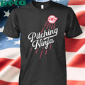 Pitching Ninja Los Angeles Baseball 2025 T-Shirt