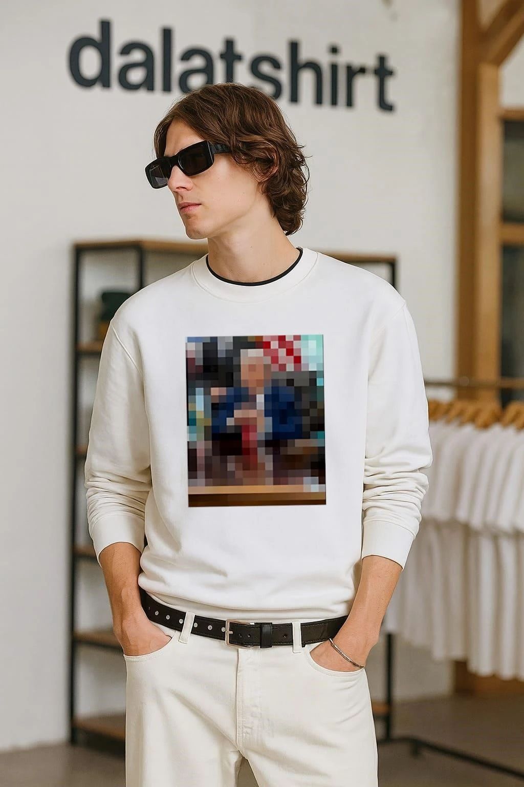 The White House Donald Trump Pixel shirt