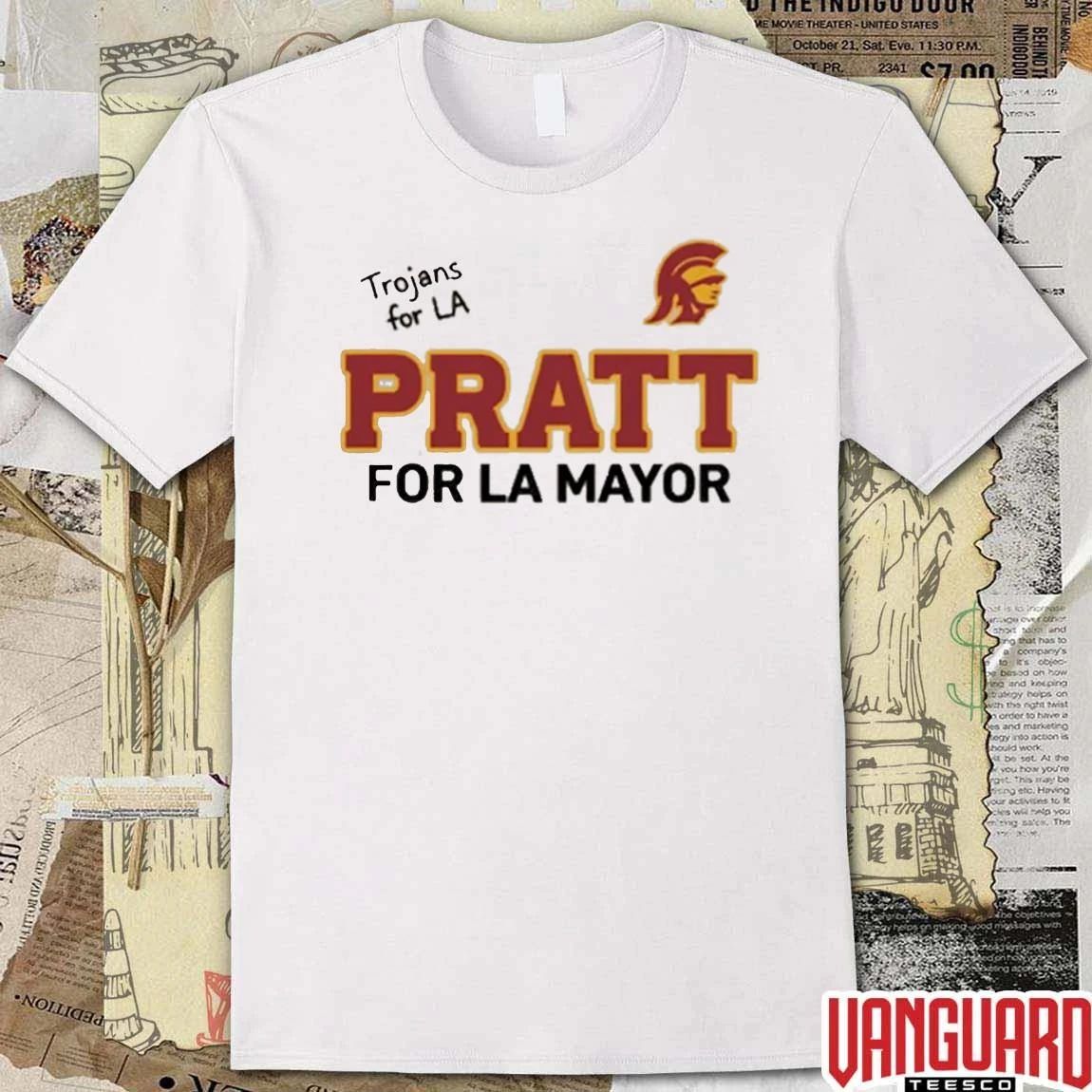 Trojans for LA Spencer Pratt for Mayor of Los Angeles 2026 t-shirt