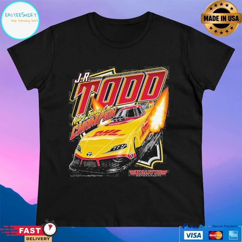 J.R. Todd Nitro Funny Car Champion Action T-shirts