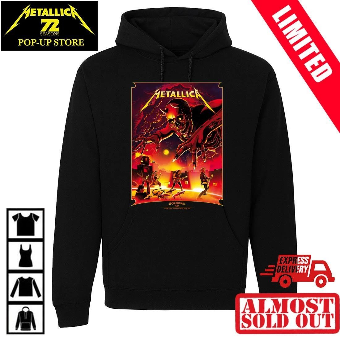 Metallica M72 Bologna Italy 2026 Nino Cammarata Demon T-Shirt