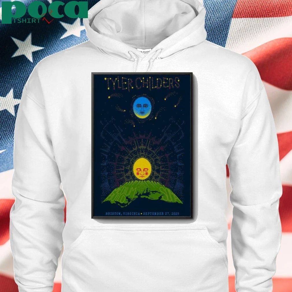 Tyler Childers September 27 2025 In Bristow, VA Tour Poster shirt
