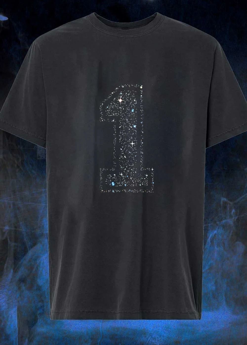 Number One Galaxy Graphic T-Shirt