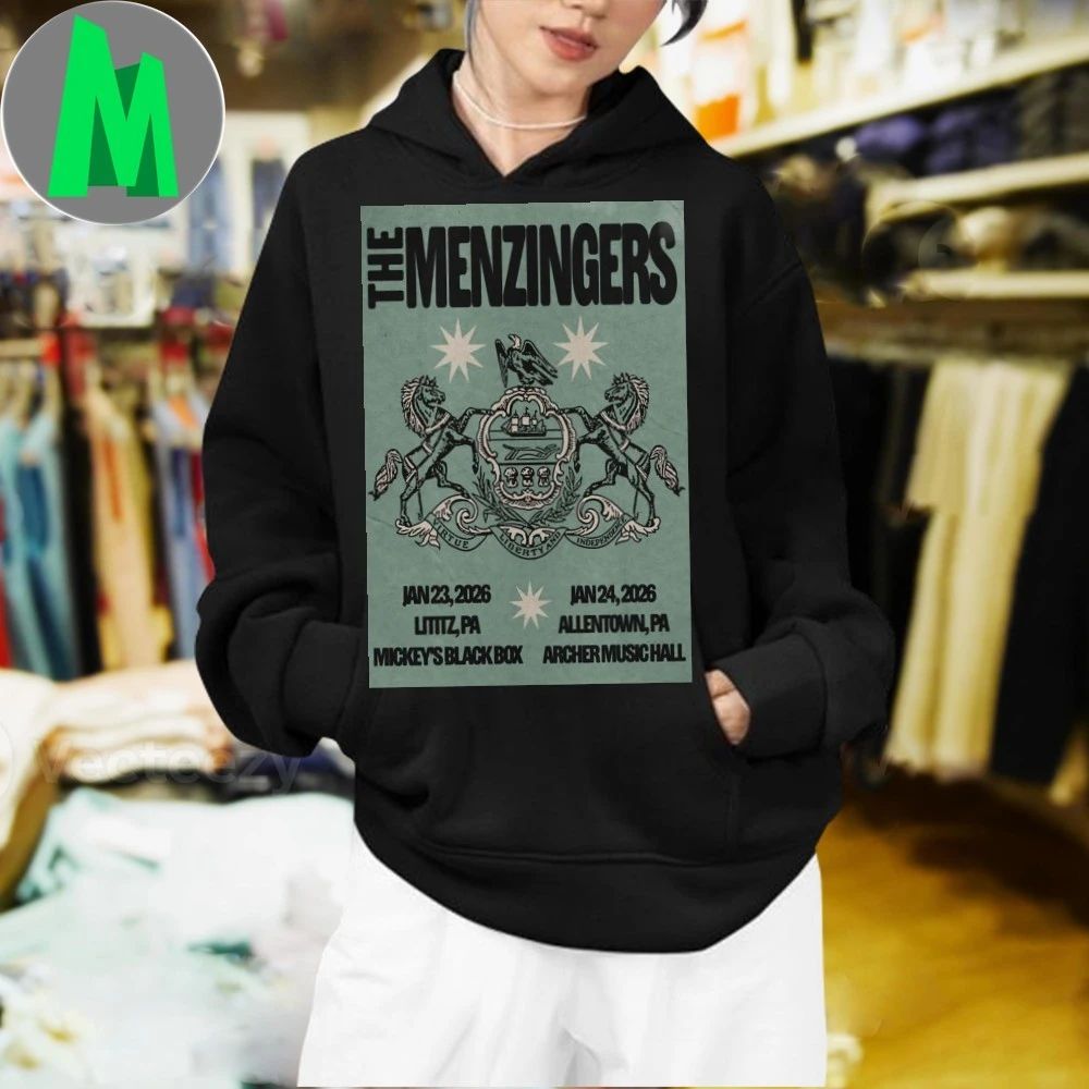 Original The Menzingers Allentown Pa Jan 24 2026 Poster Shirt