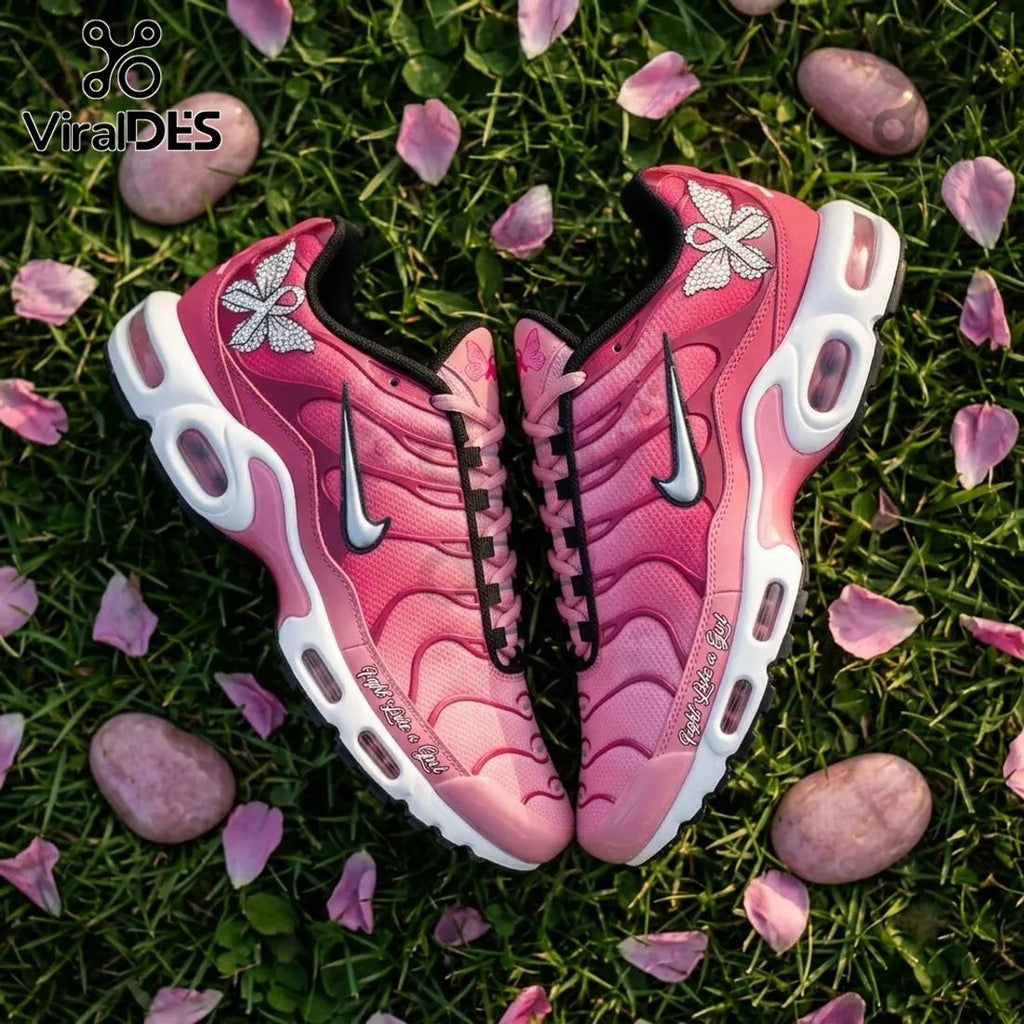 Breast Cancer Awareness Fight Like A Girl Air Max Sneakers