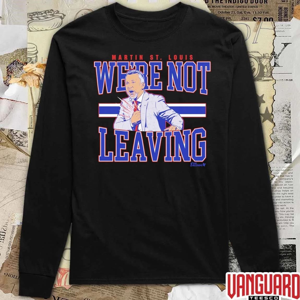 Martin St Louis Were Not Leaving Montreal Canadiens 2026 NHL Hockey t-shirt