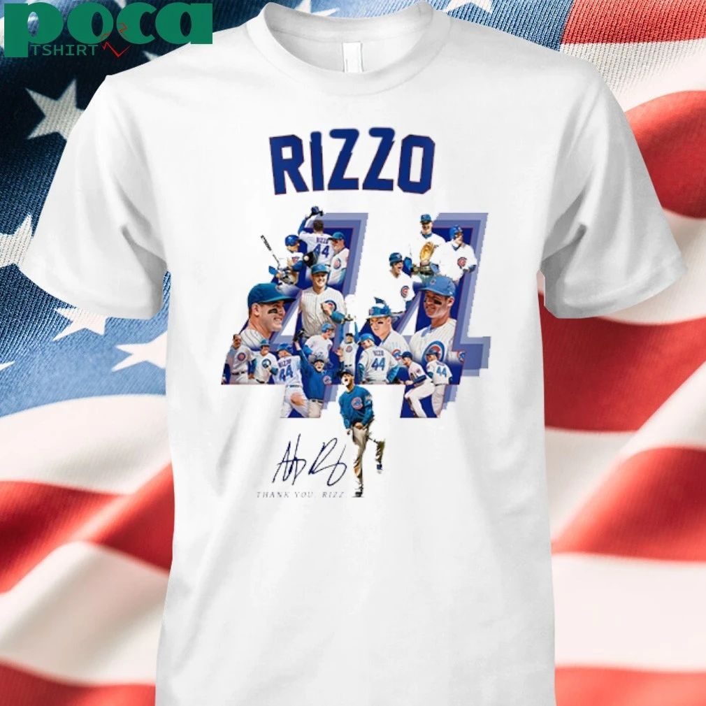 Chicago Cubs Legend Anthony Rizzo Signature 2025 T-shirt