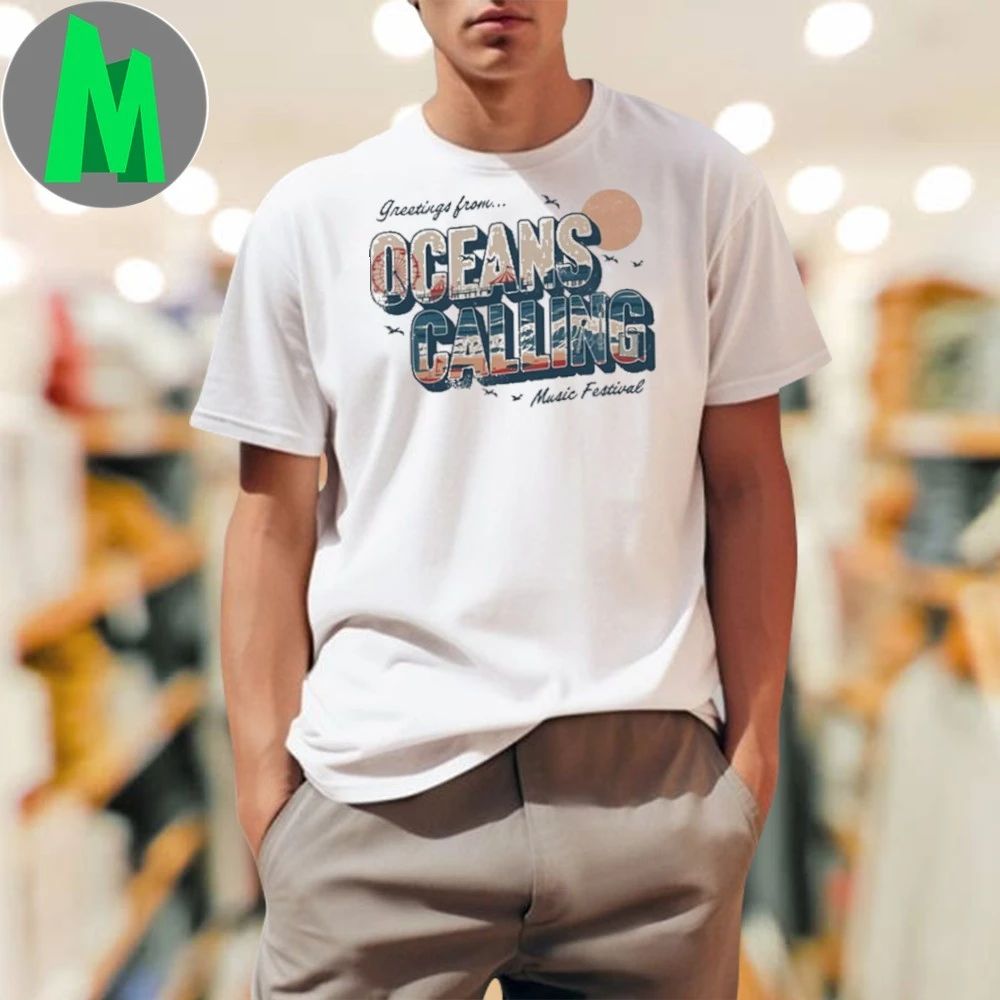 Original Oceans Calling Music Festival At Ocean City Boardwalk On Sept 26-28 2025 Shirt