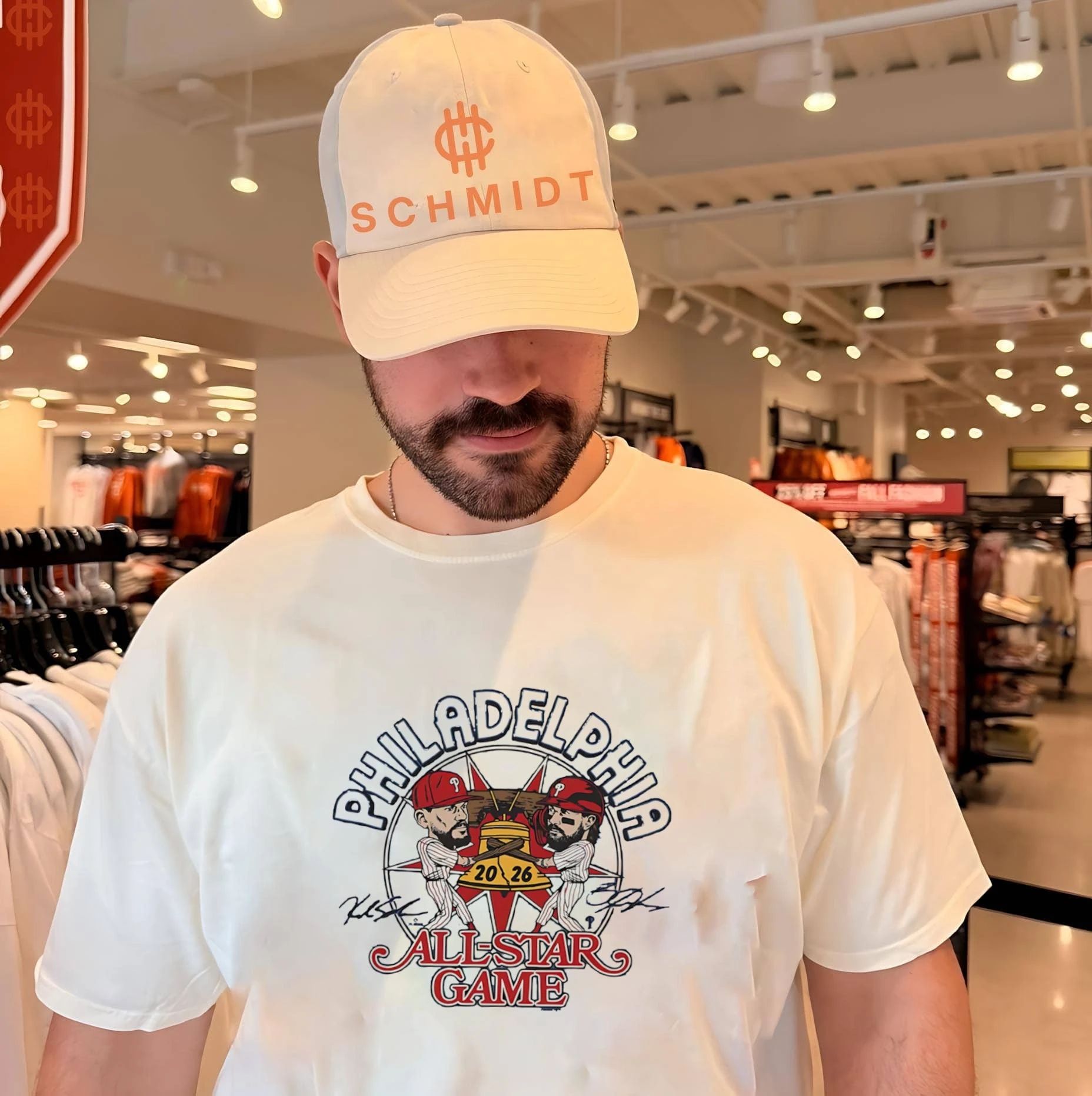 Philadelphia Phillies Bryce Harper & Kyle Schwarber MLB All-Star Game Signature shirt