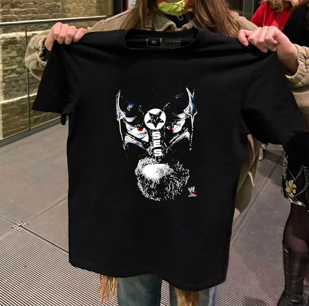 CM Punk Straight Edge Society Masked SES Wrestling shirt