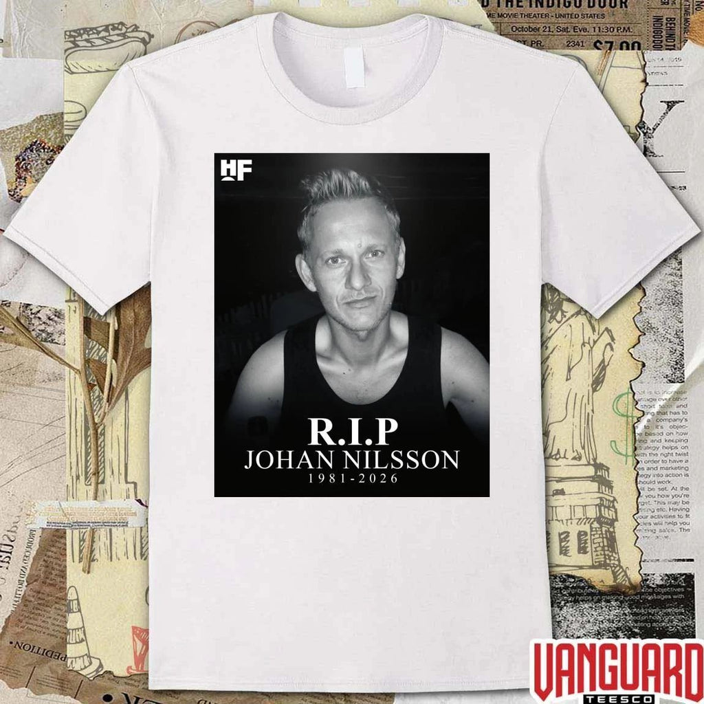 RIP Johan Nilsson 1981 – 2026 Hockey Forever t-shirt