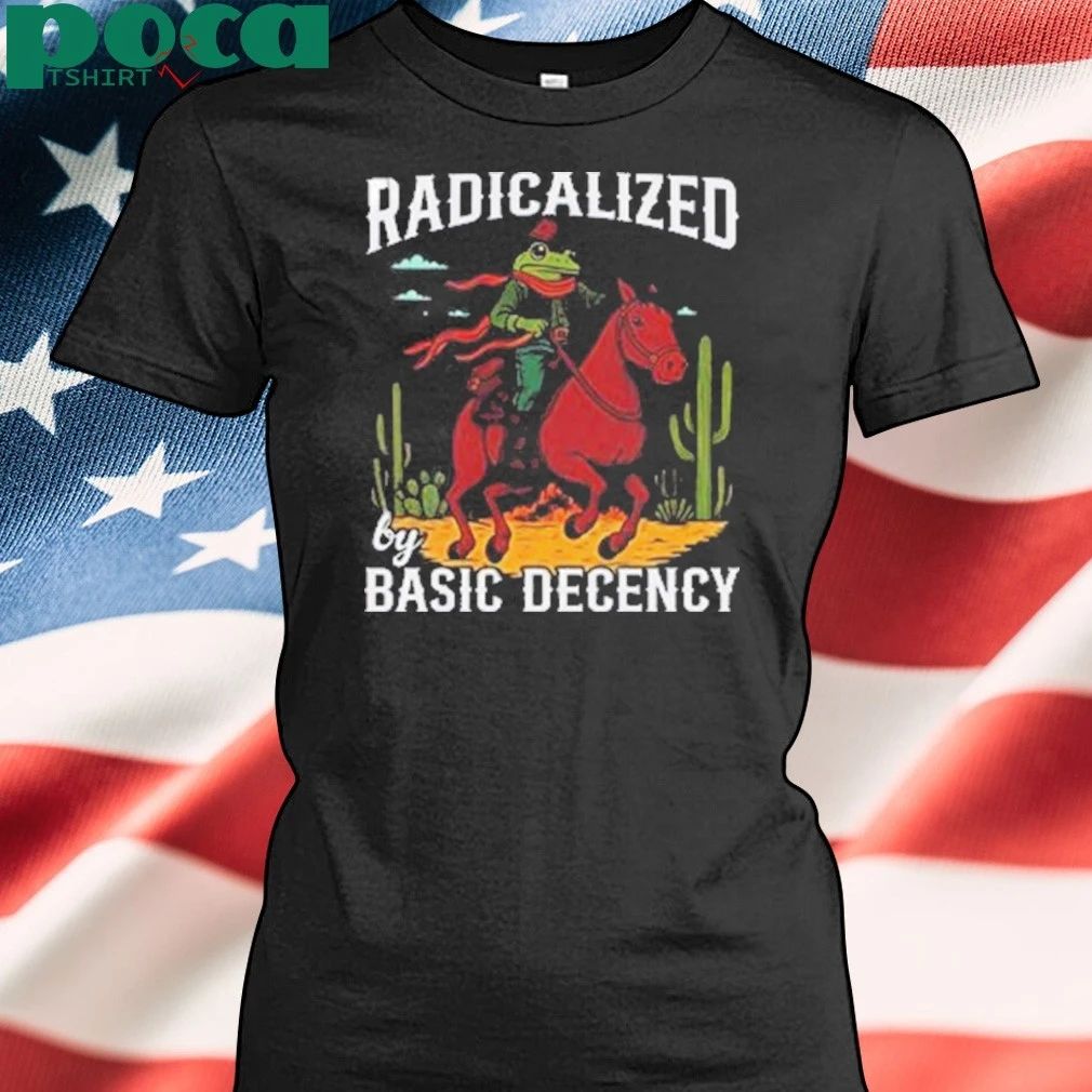 Portland Frog Radicalized By Basic Decency shirt