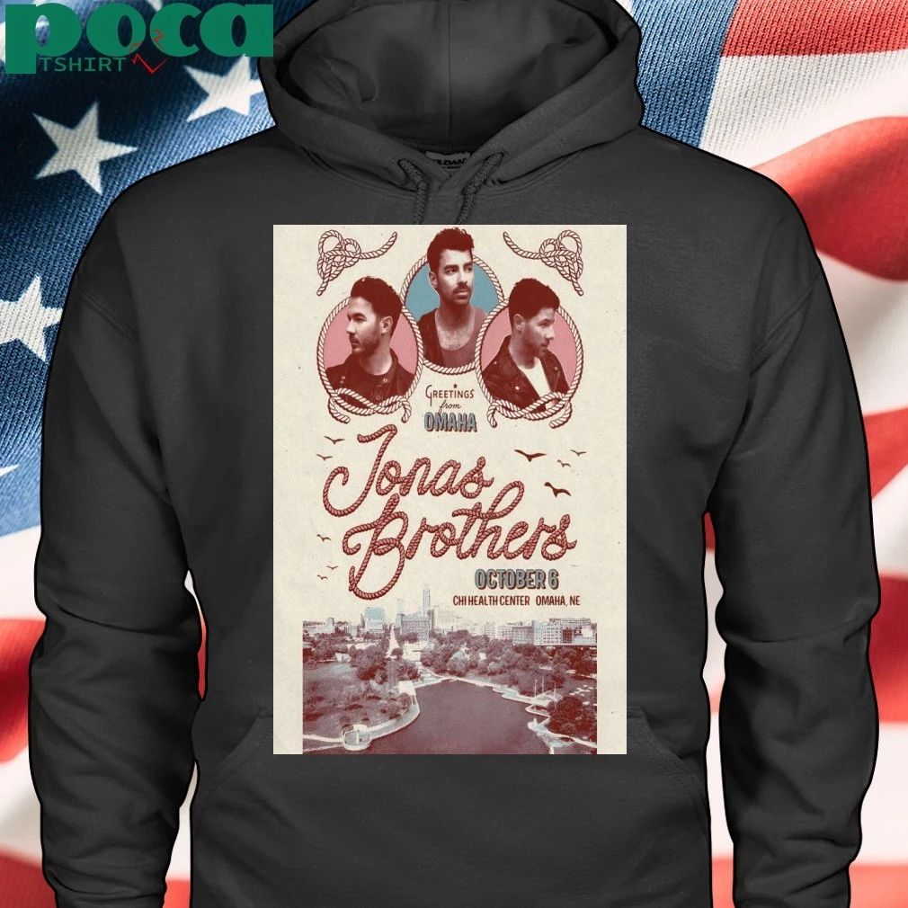 Jonas Brothers Greetings From Omaha On Oct 6 2025 Poster T-shirt