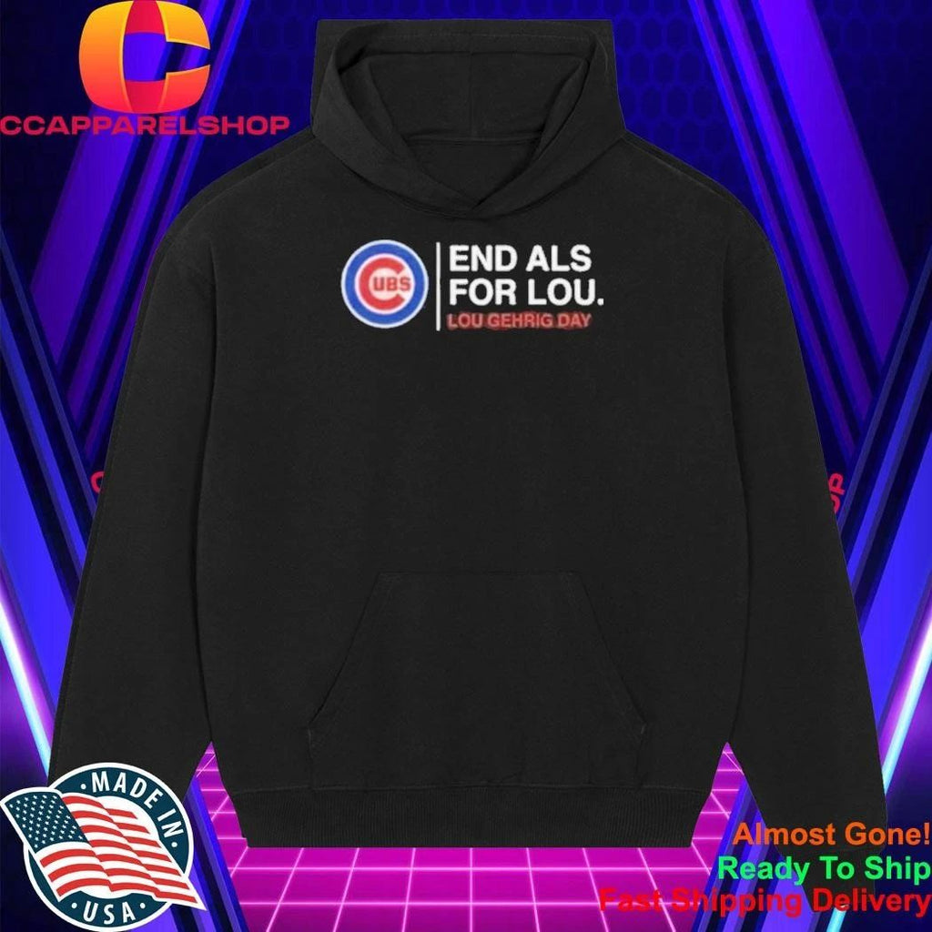 Chicago Cubs End ALS for Lou Gehrig Day 2026 Shirt