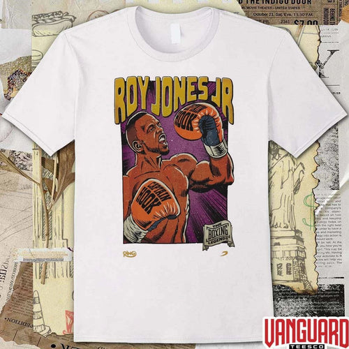 2026 Roy Jones Jr. Ring Captain Hook The Boxing Legends Magazine x BOXRAW t-shirt