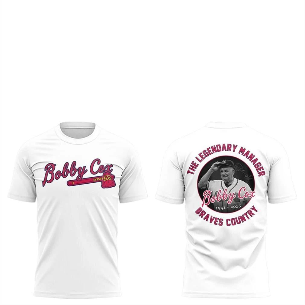 Bobby Cox 1941 2026 The Legendary Manager Braves Country Shirt