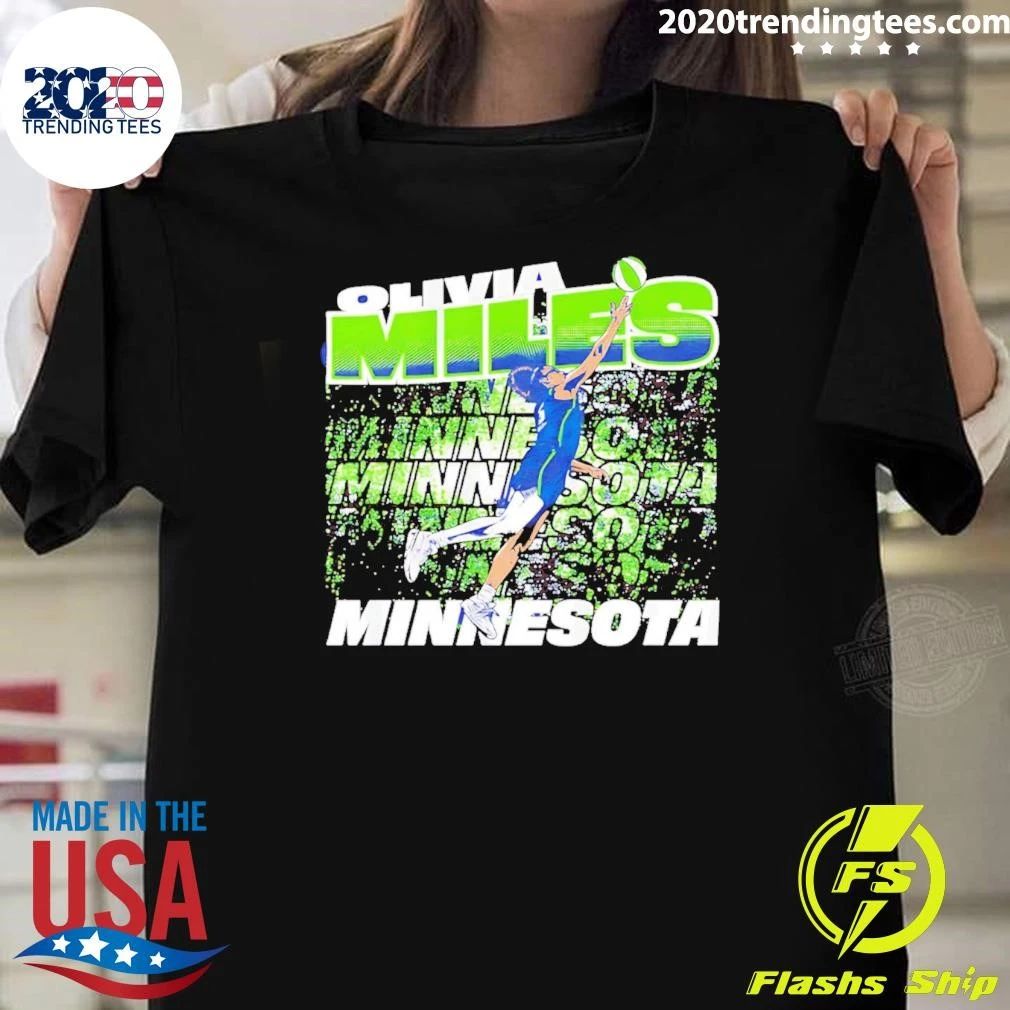 Olivia Miles Minnesota Street Ball Basketball Shirt