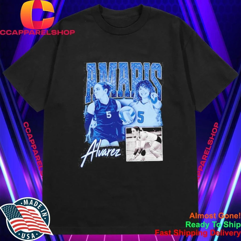 Alvarez Volleyball Player Collage Shirt