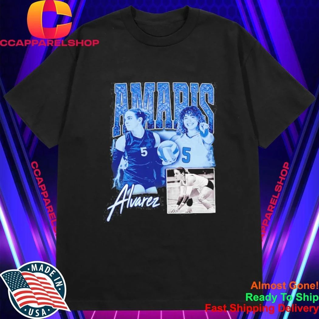 Alvarez Volleyball Player Collage Shirt