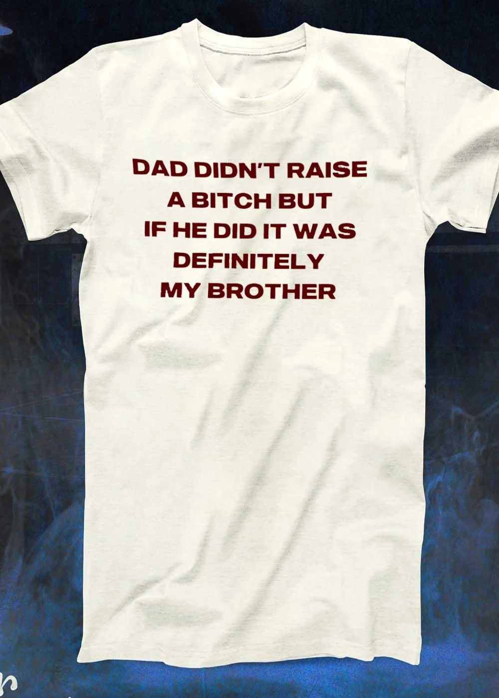 Dad Didn’t Raise A Bitch But If He Did It Was Definitely My Brother shirt