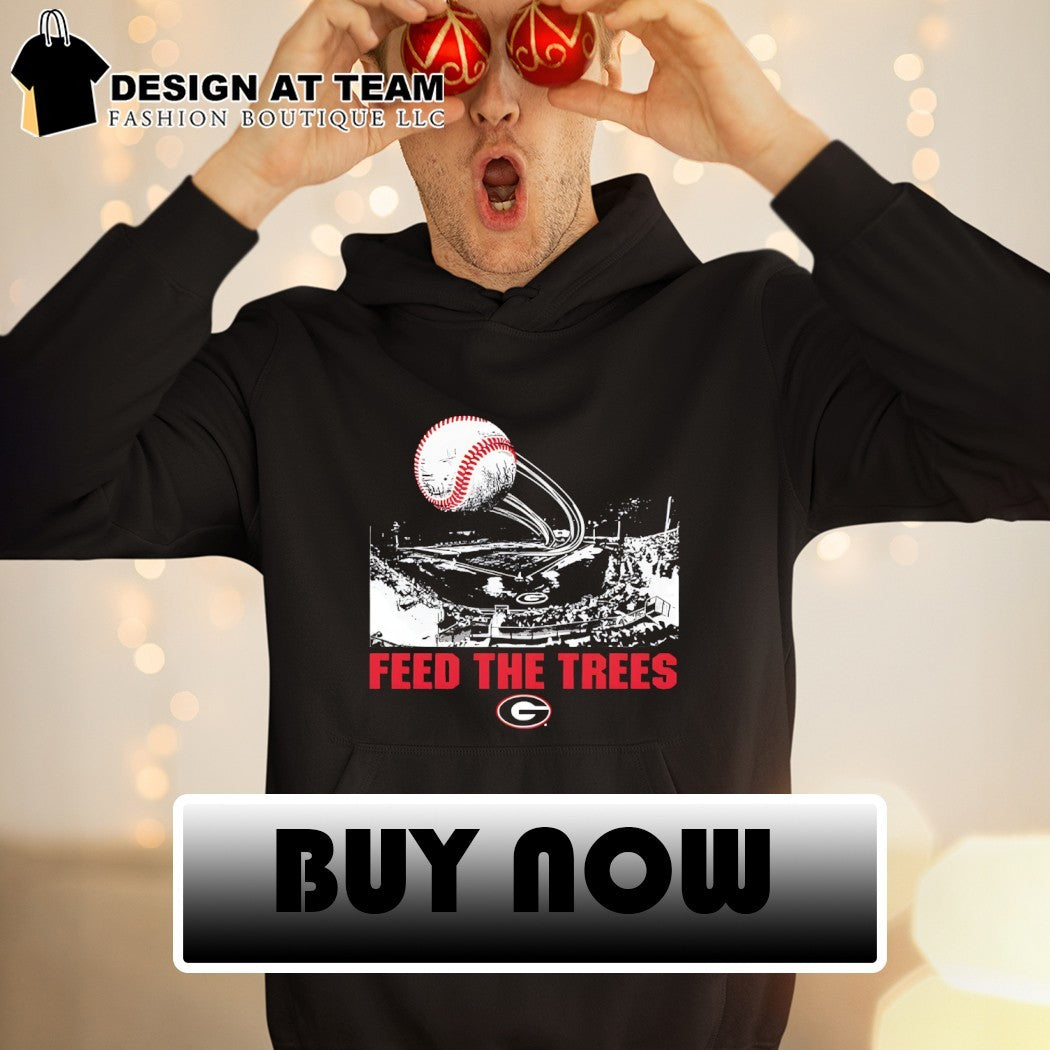 Feed the Trees Georgia Bulldogs baseball sports t-shirt
