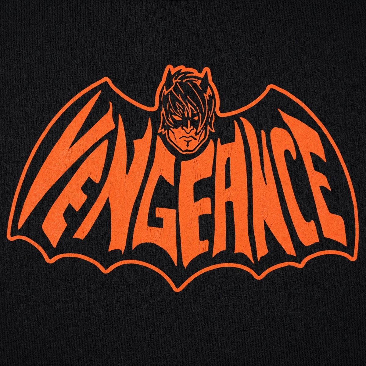 Vengeance Bat Emblem with Dark Vigilante Face