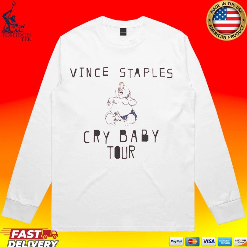 Vince Staples Cry Baby Tour T-shirt