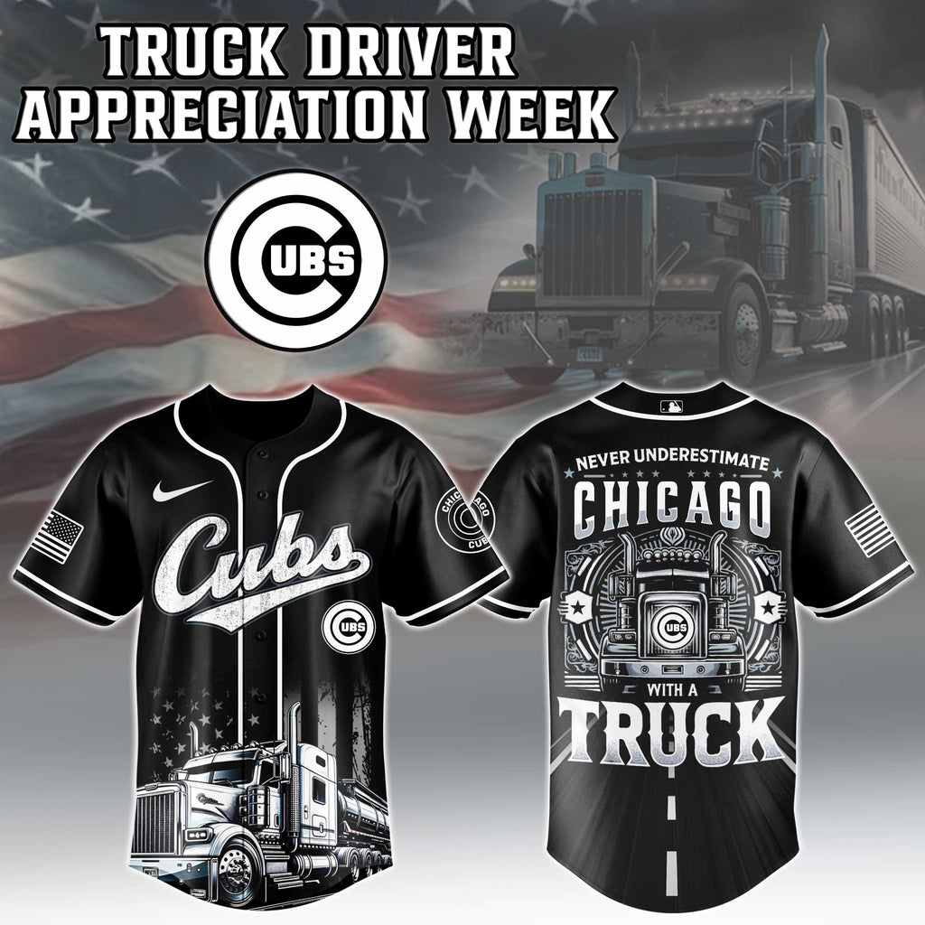 Chicago Cubs Nation Truck Driver Appreciation Week Jersey 2025