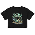 Let's Go Exploring Women's Crop Tee