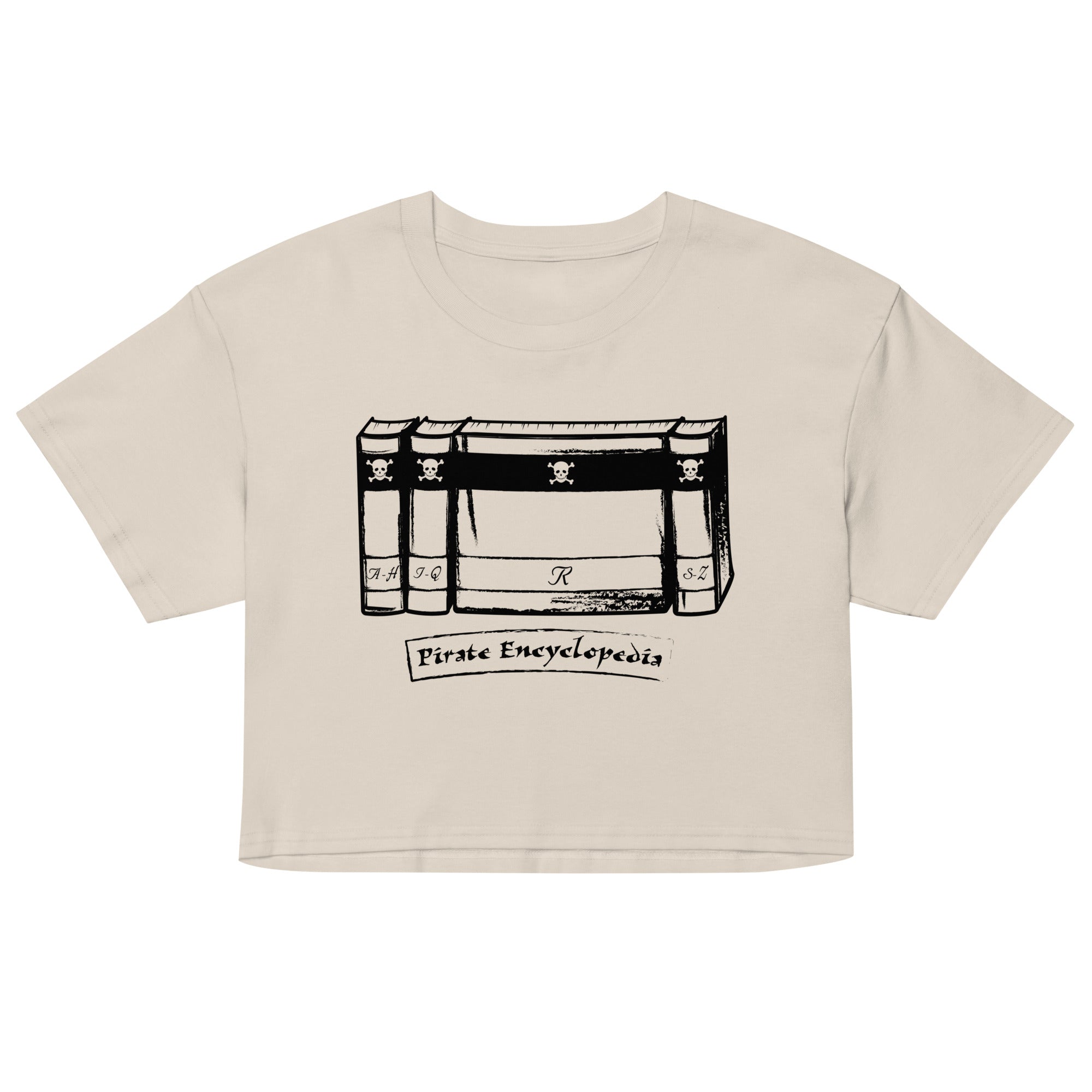 Pirate Encyclopedia Women's Crop Tee