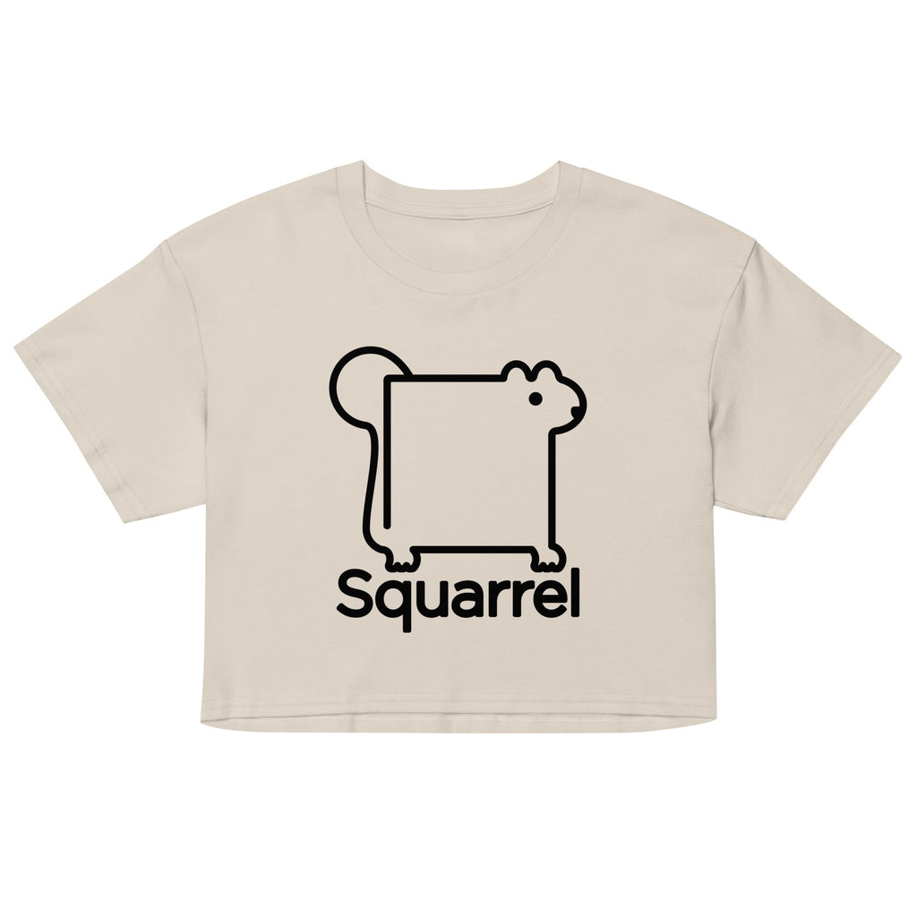 Squarrel Women's Crop Tee