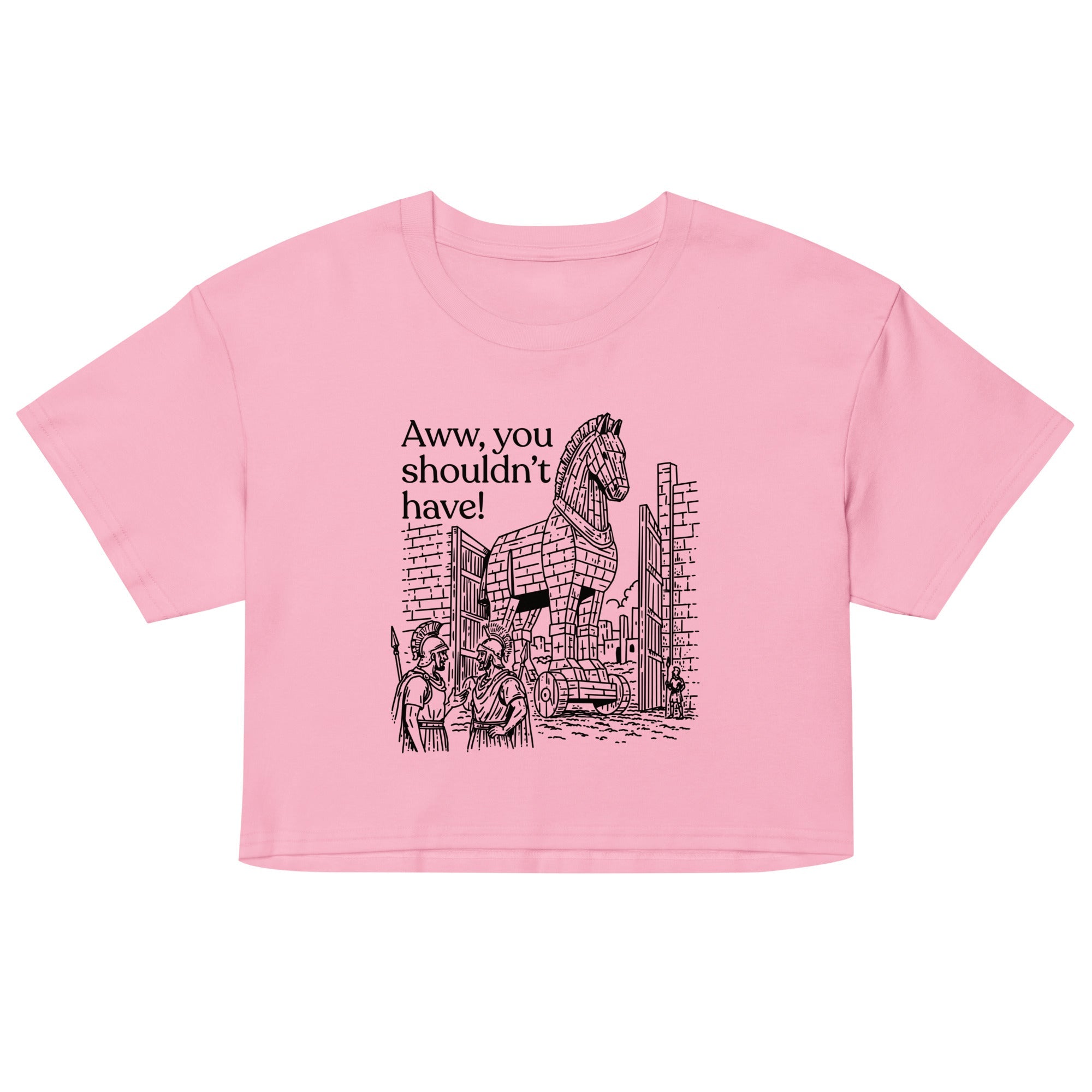 Aww, You Shouldn't Have! Women's Crop Tee