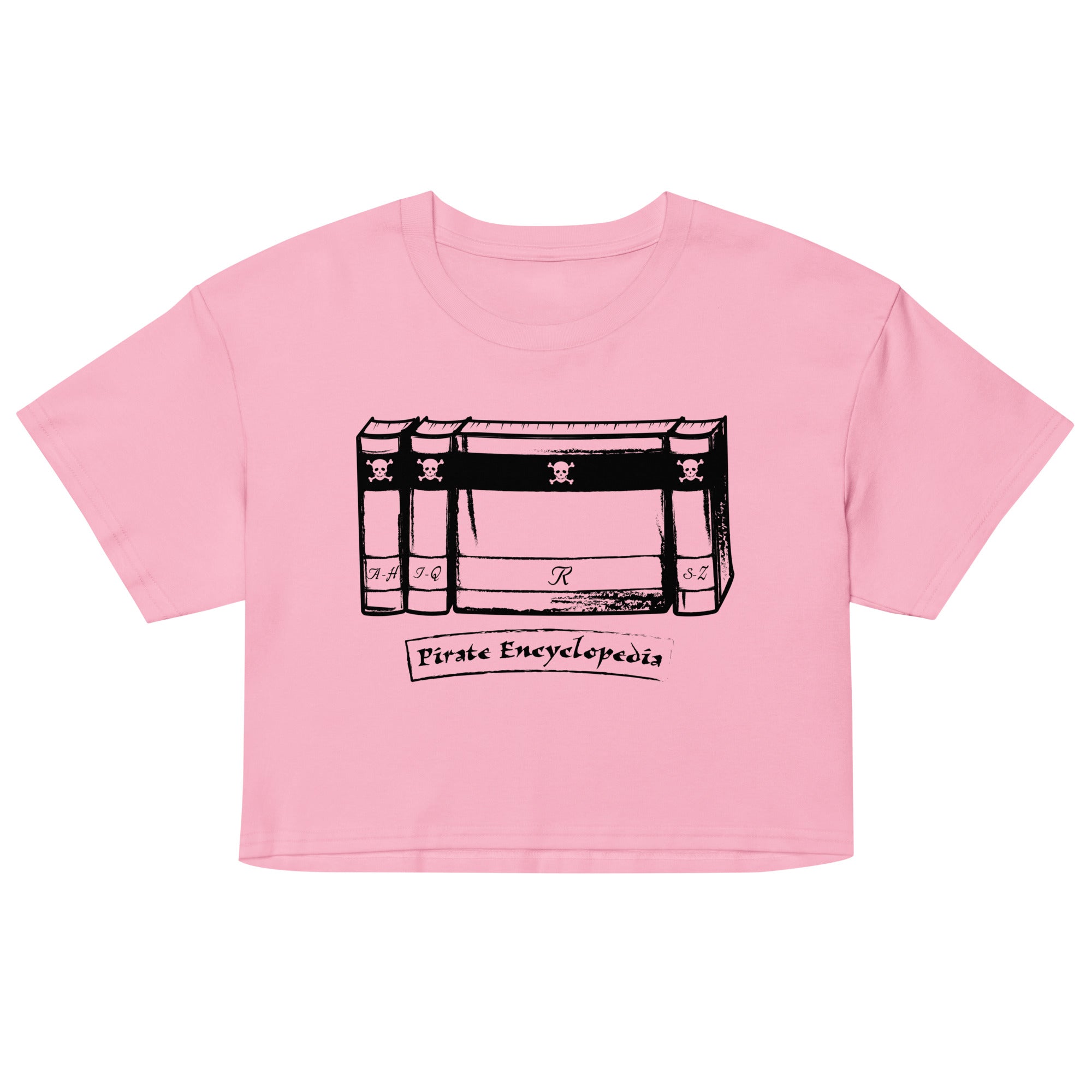 Pirate Encyclopedia Women's Crop Tee