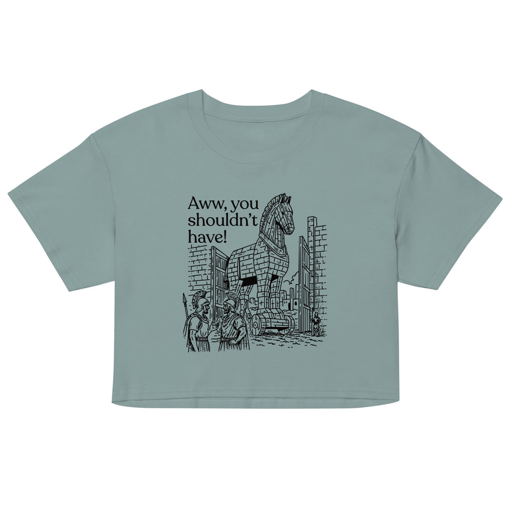 Aww, You Shouldn't Have! Women's Crop Tee