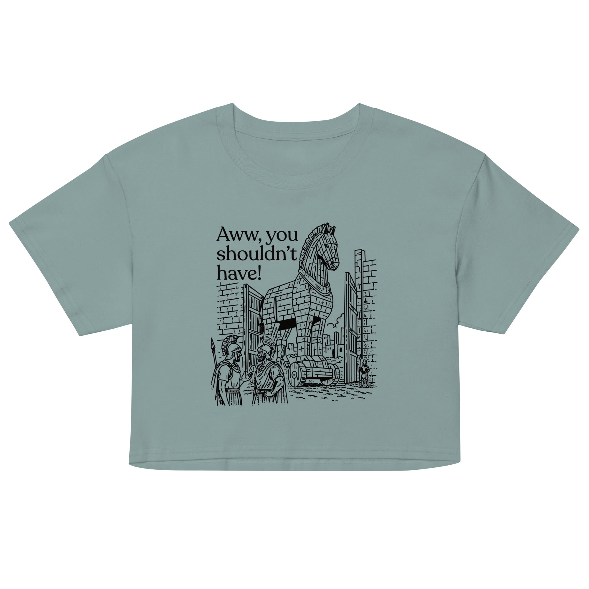 Aww, You Shouldn't Have! Women's Crop Tee