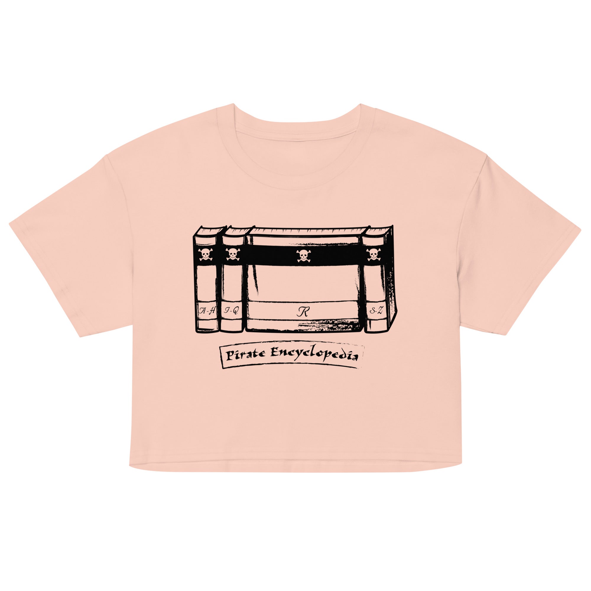 Pirate Encyclopedia Women's Crop Tee