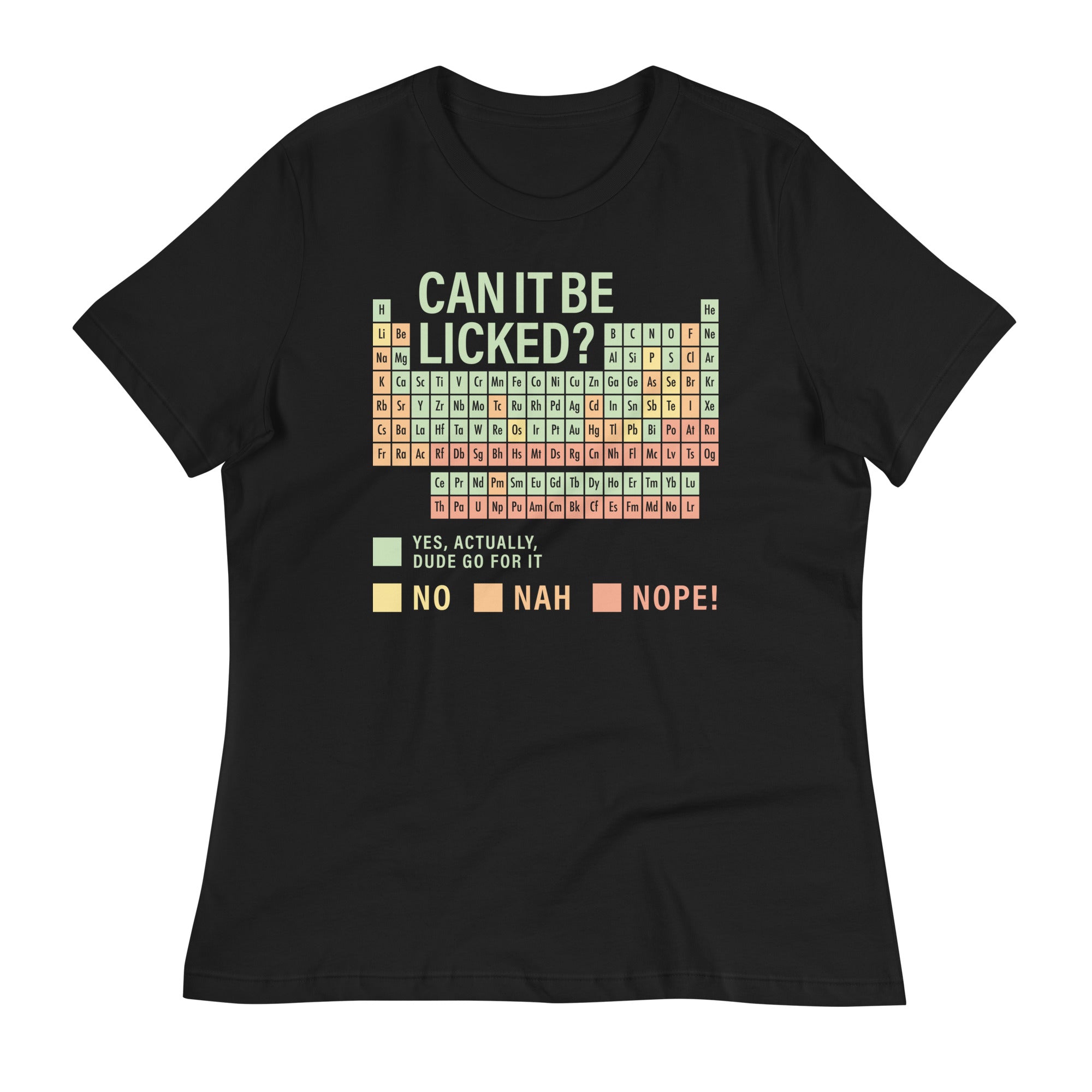 Can It Be Licked? Women's Signature Tee