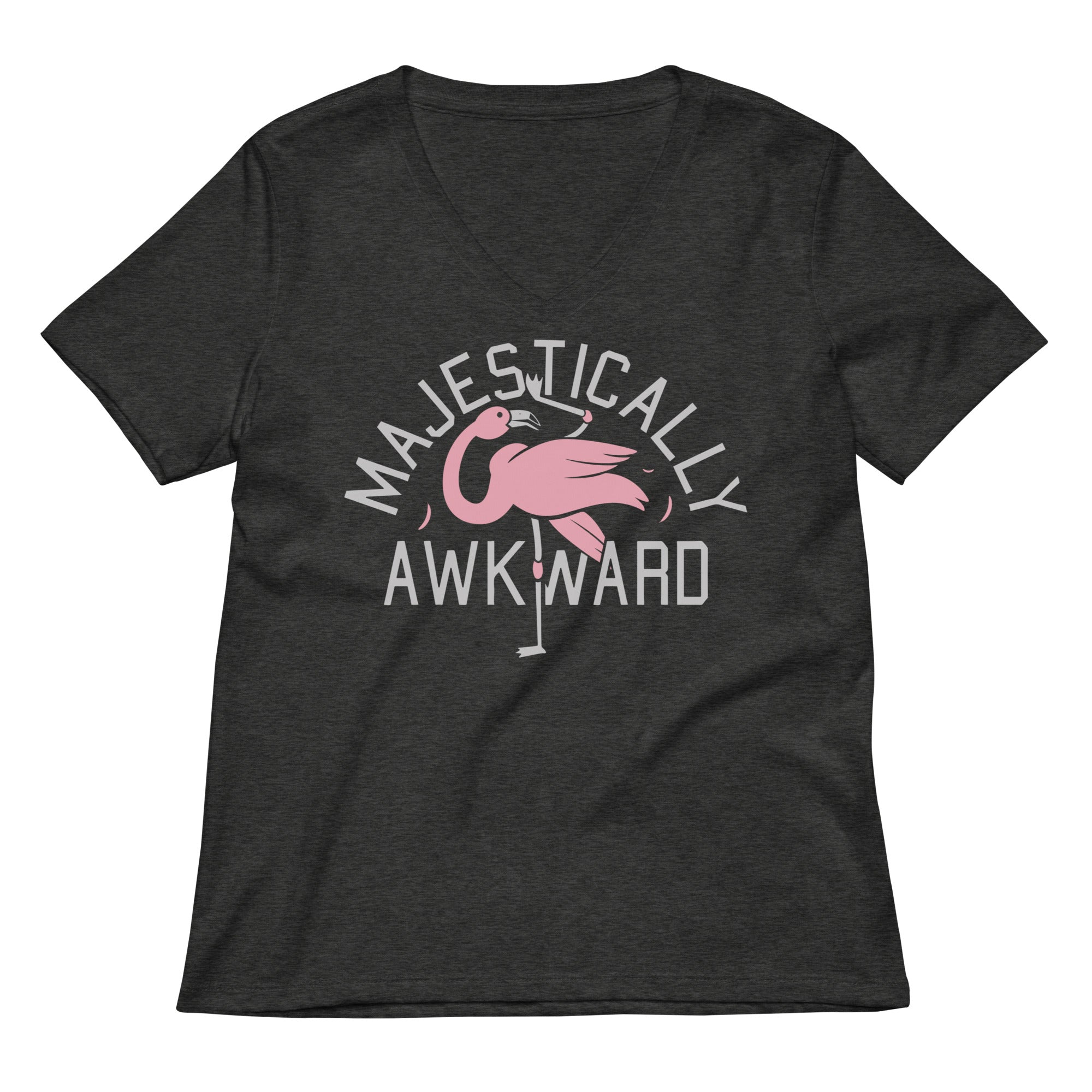 Majestically Awkward Women's V-Neck Tee