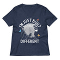 I'm Just Built Different Women's V-Neck Tee