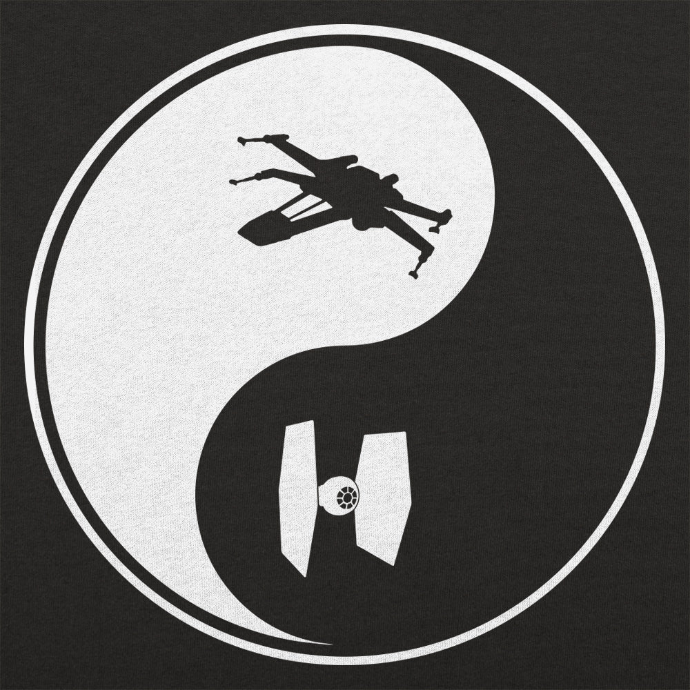 X Wing Tie Yang Starfighter Yin Yang Symbol