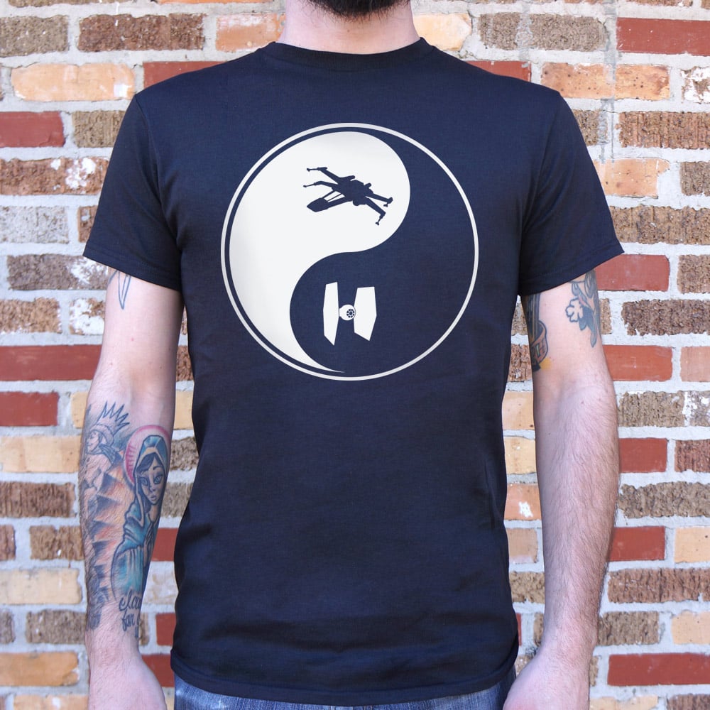 X Wing Tie Yang Starfighter Yin Yang Symbol