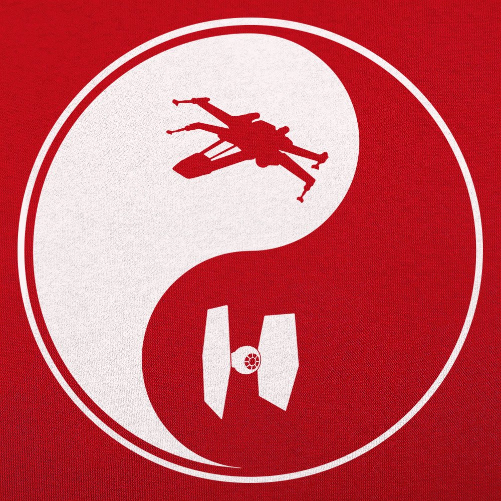 X Wing Tie Yang Starfighter Yin Yang Symbol