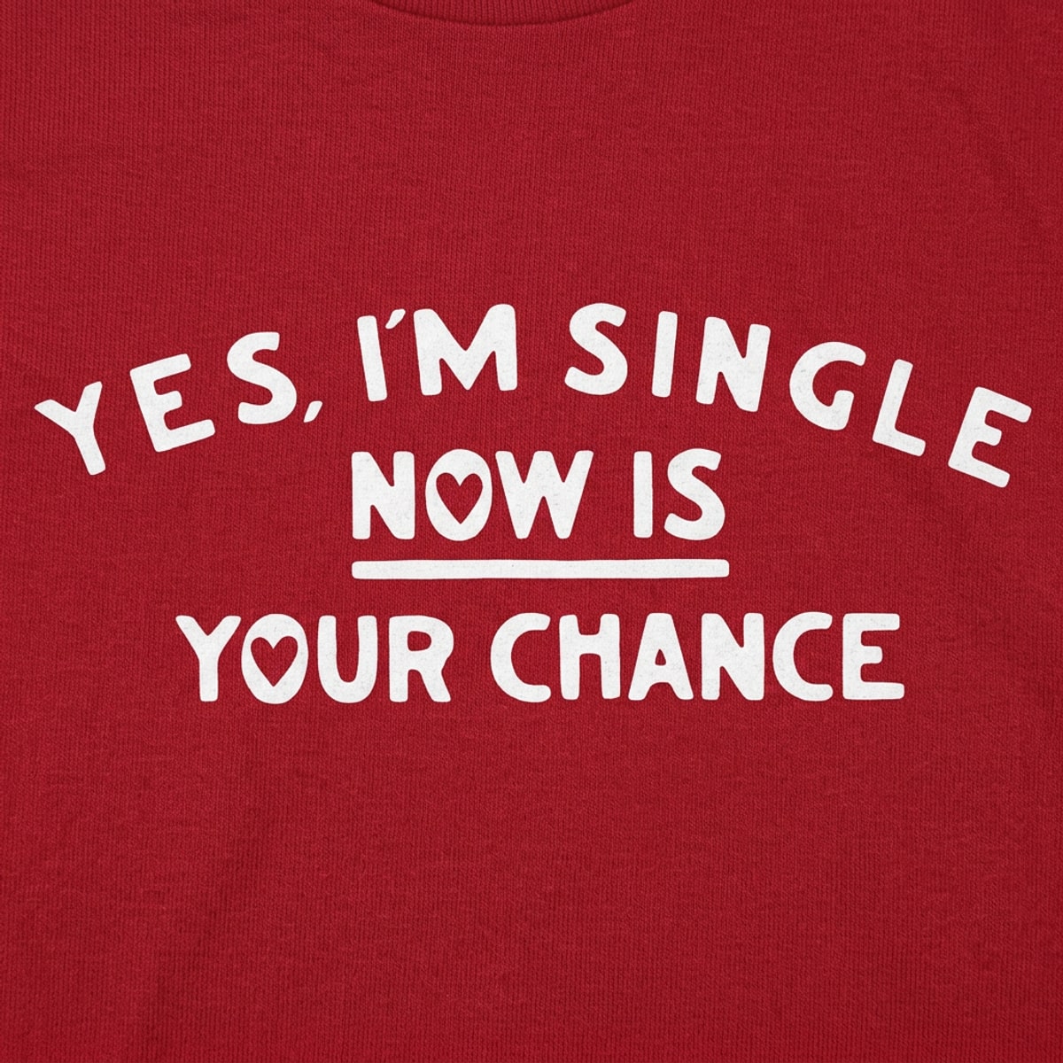Yes I'm Single Now Is Your Chance Dating Quote